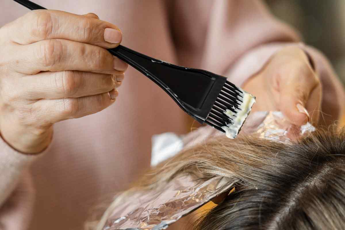 Hair Gluing